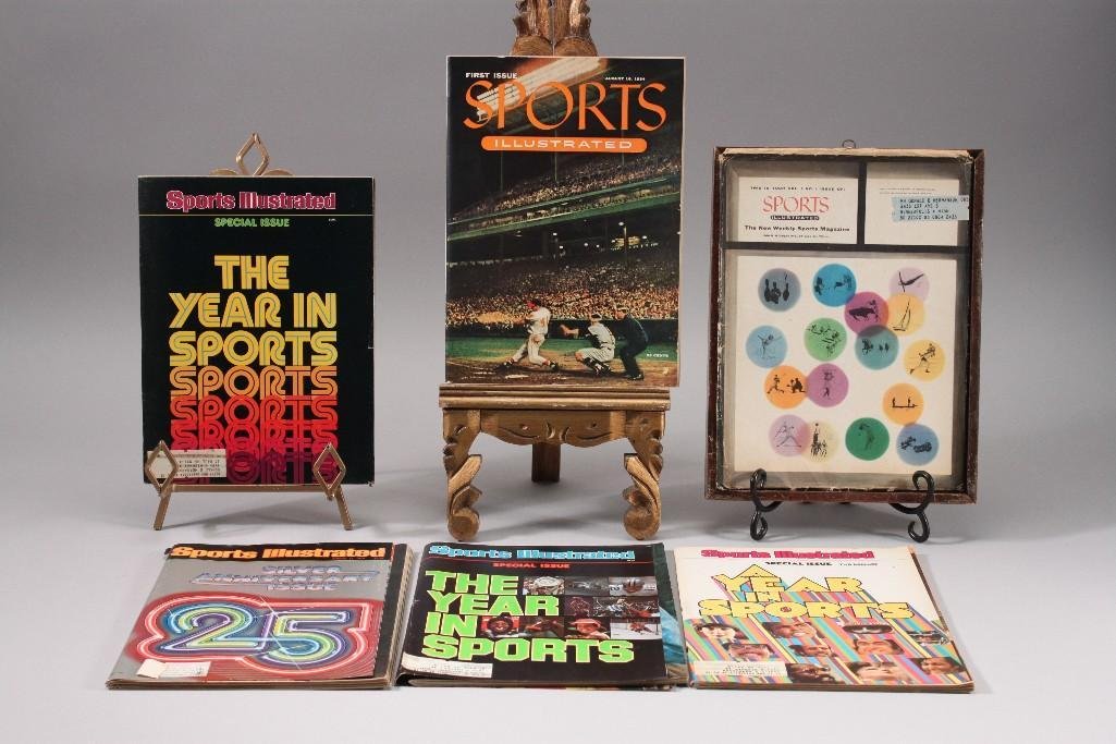 Vintage Sports Illustrated Magazines (5) (1 of 7)