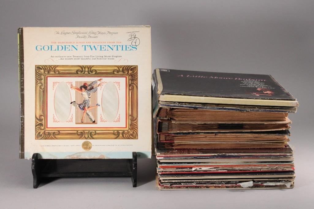Vintage Vinyl Records (29): Bach, Mozart, Leroy Anderson, Mac Reynolds, Emma Volume II, David Carroll, and more. Records are in good pre-owned condition.