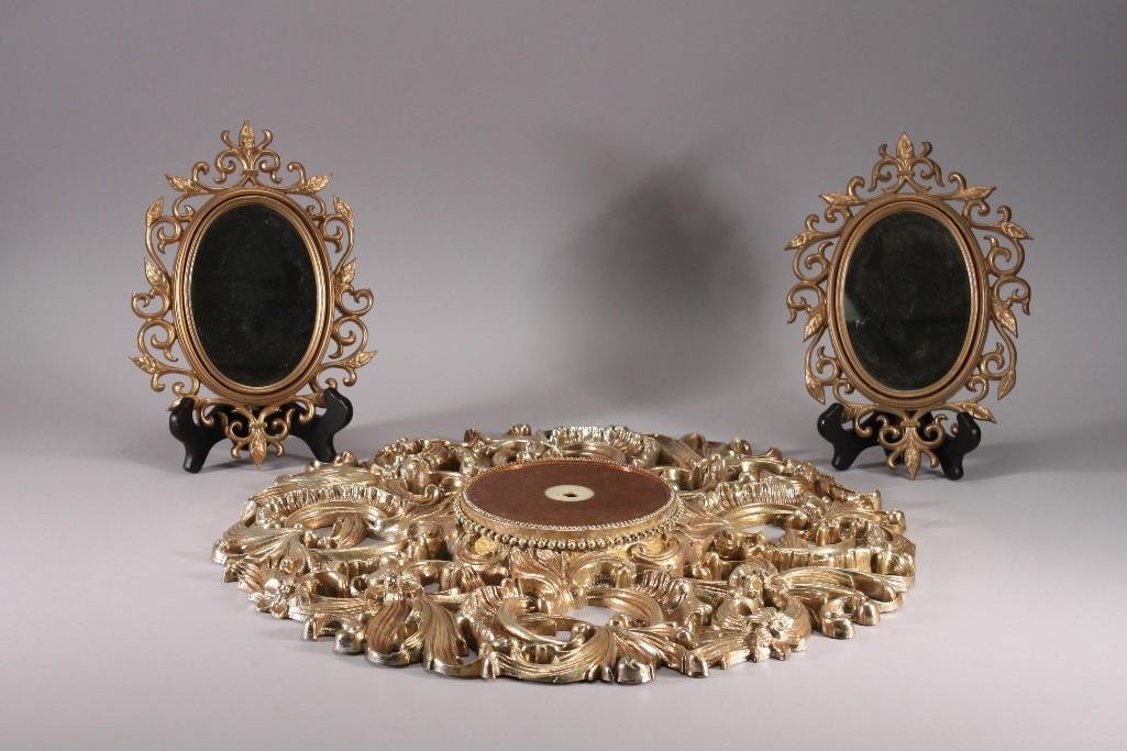 Gold Tone Wall Decor (3) (1 of 4)