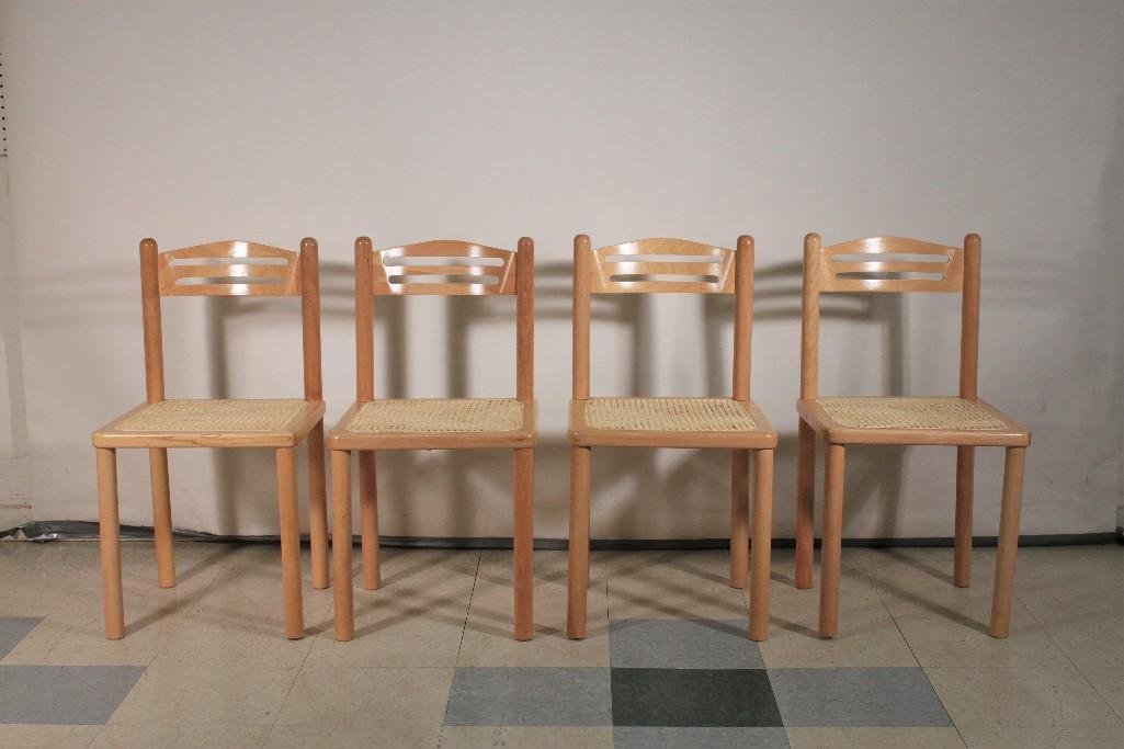 Wooden Dining Room Chairs (4) (1 of 5)