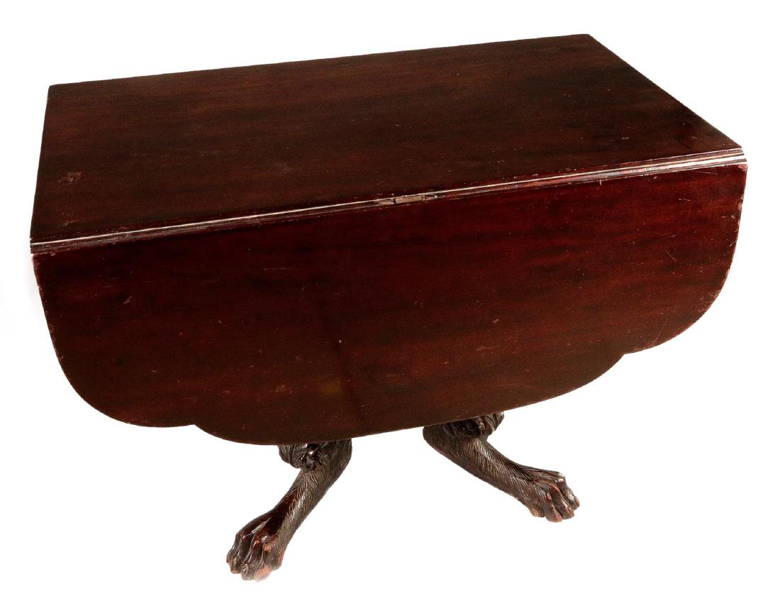 A MID 19TH CENTURY AMERICAN CLASSICAL TABLE (1 of 9)