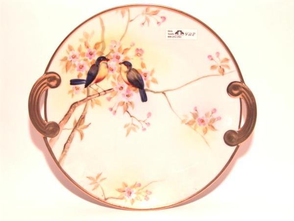 NORITAKE NIPPON PLATE WITH BIRDS