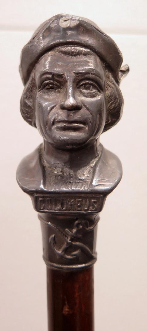 A COLUMBIAN EXPOSITION FIGURAL WALKING STICK (1 of 2)