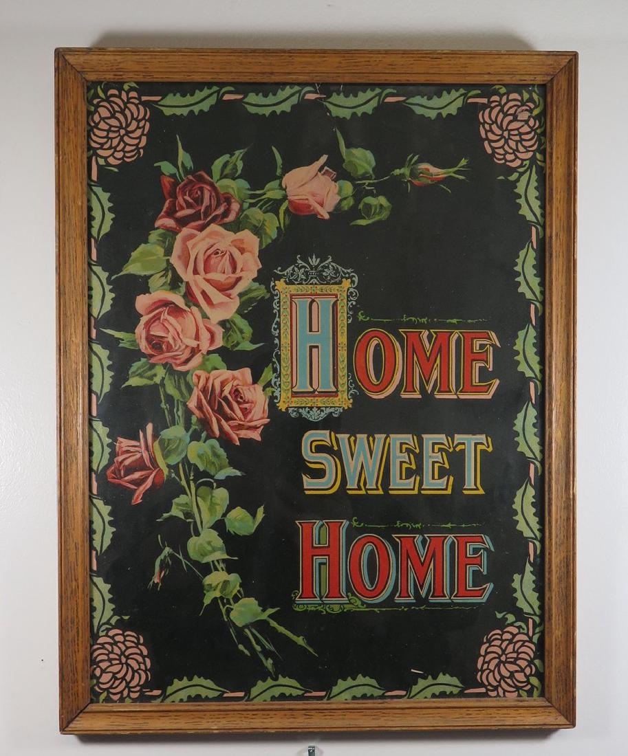 FRAMED 'HOME SWEET HOME' PRINT (1 of 1)