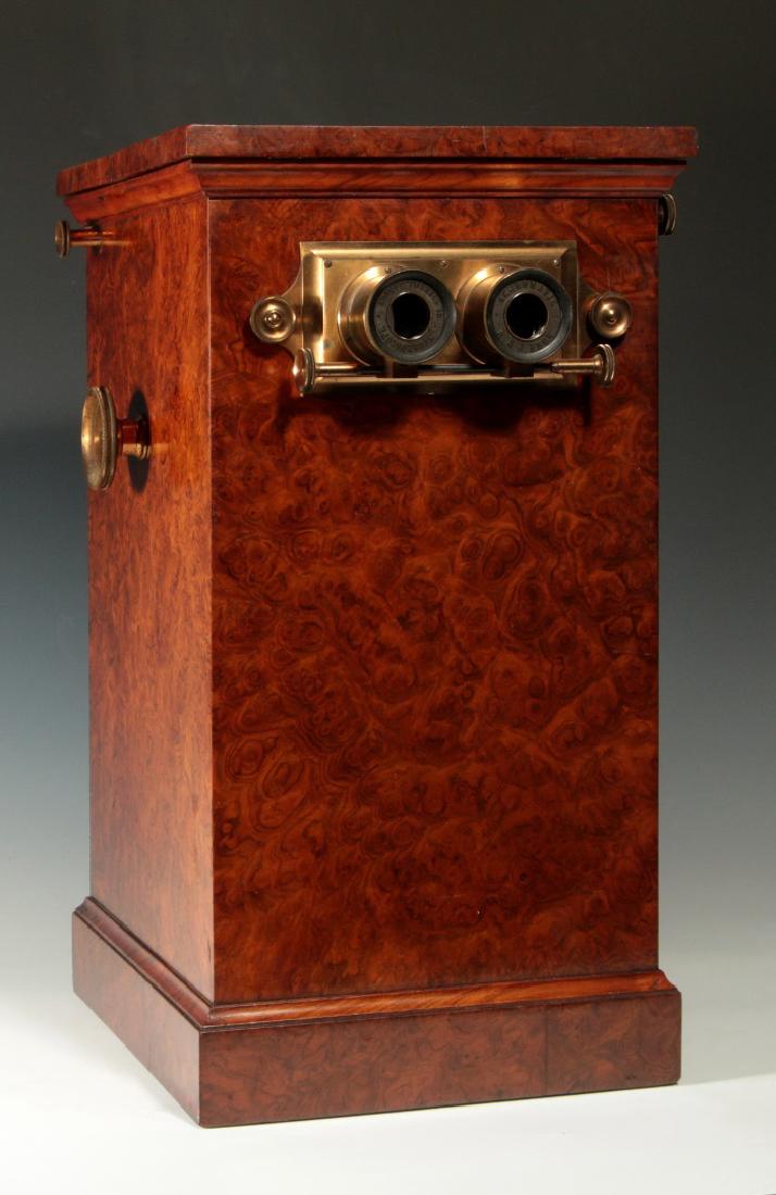 A RARE AND HANDSOME 19TH C. R & J BECK STEREOSCOPE (1 of 10)