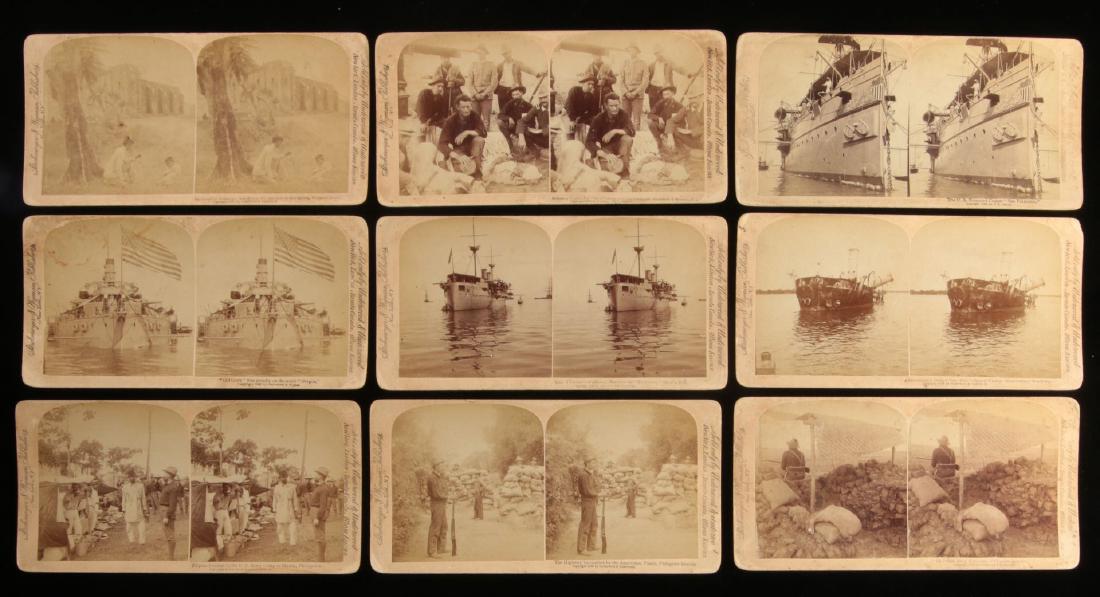 TWENTY-NINE SPANISH AMERICAN WAR STEREOVIEWS (1 of 8)