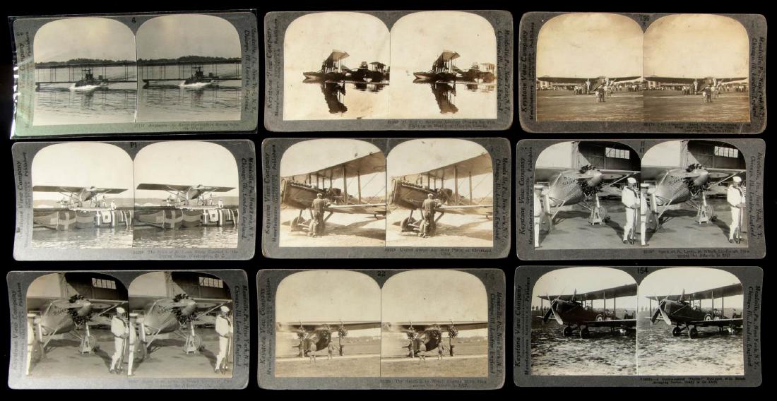 THIRTY-TWO EARLY AIRPLANE STEREOVIEWS (1 of 8)