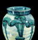 A CIRCA 1900 MOORCROFT 'HAZELDENE' CABINET VASE - 3