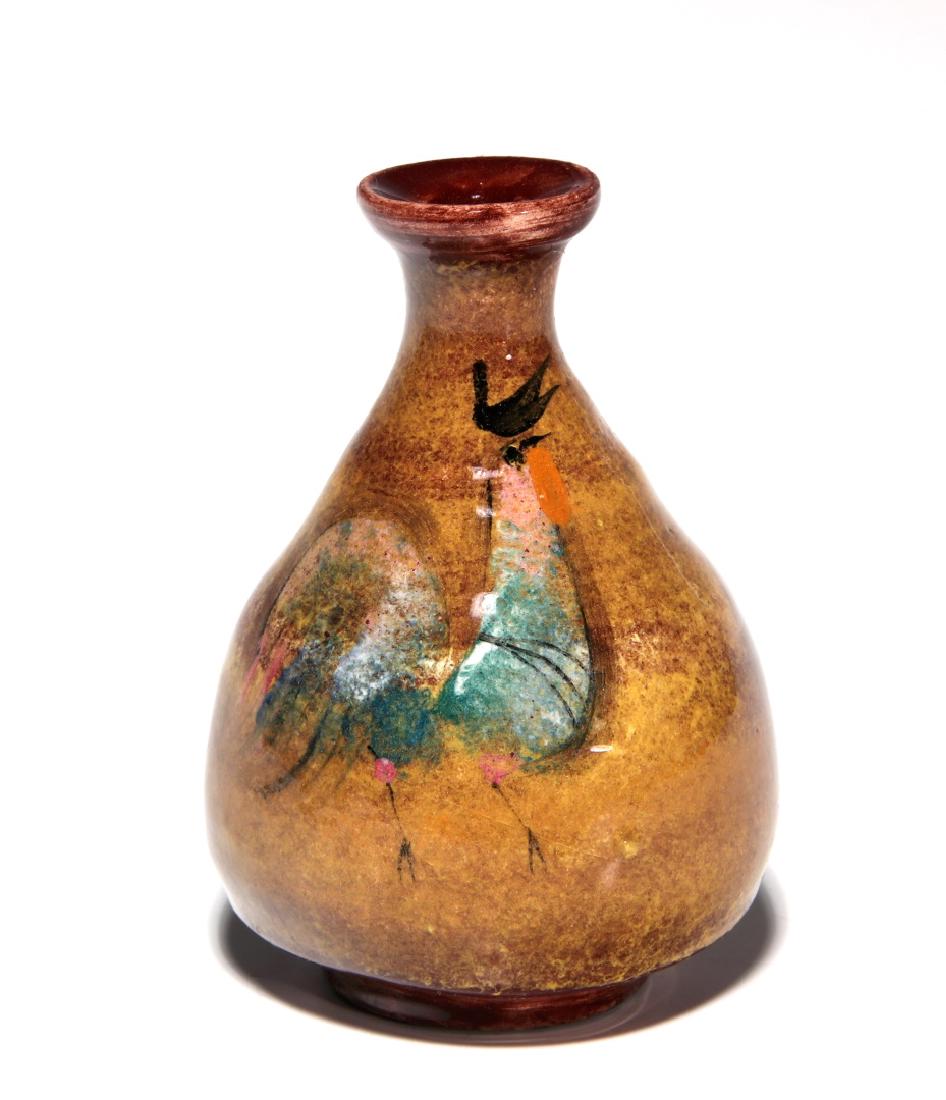 A POLIA PILLIN ART POTTERY CABINET VASE (1 of 9)