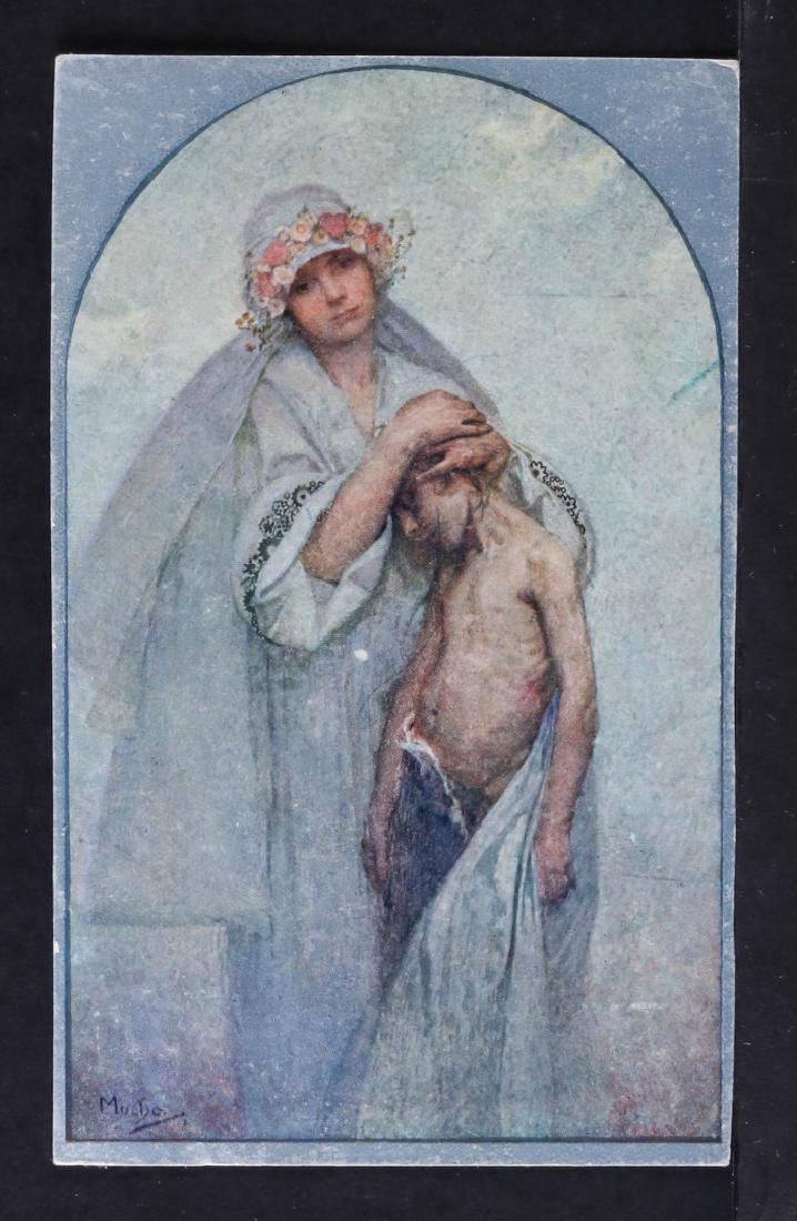 ALPHONSE MUCHA AND MELA KOEHLER POSTCARDS (1 of 4)