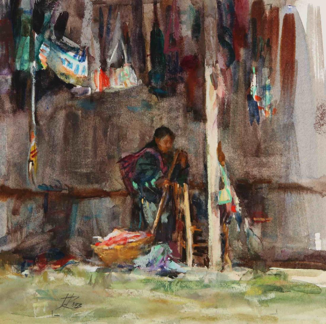 LAURA ROBB (BORN 1955) WATERCOLOR ON PAPER (1 of 10)