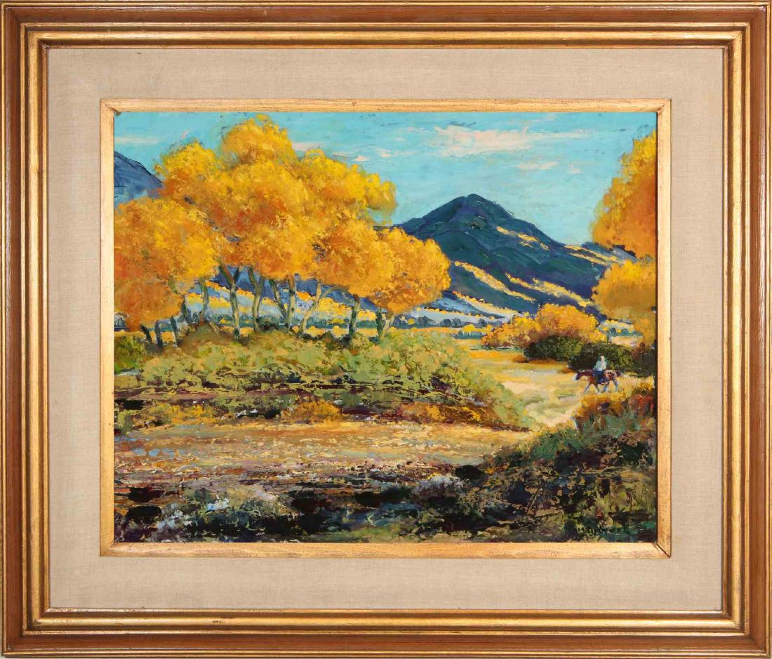 MC LUTHER (20TH/21ST C.) OIL ON PANEL (1 of 9)