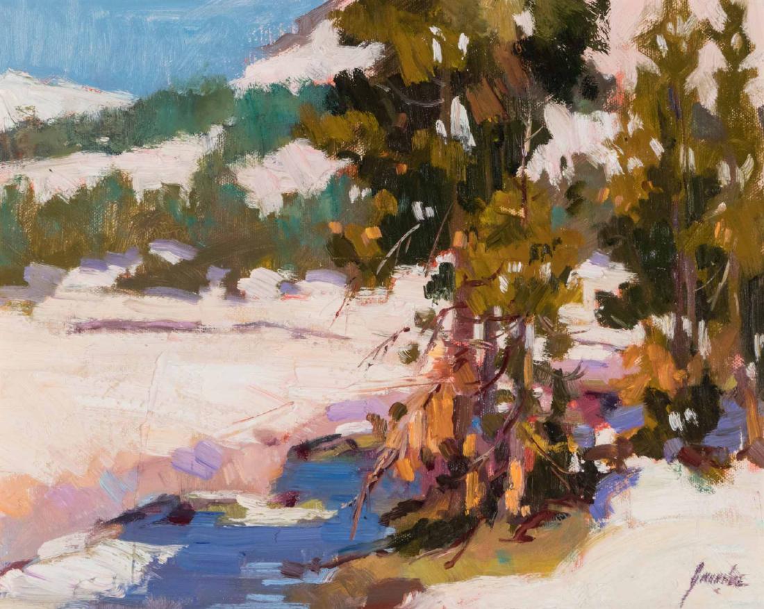 SUSAN GREAVES (BORN 1944) OIL ON PANEL (1 of 9)