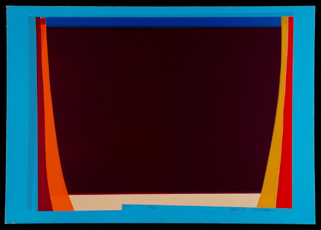 GERALD JOHNSON (1949-2009) PENCIL SIGNED SERIGRAPH (1 of 4)
