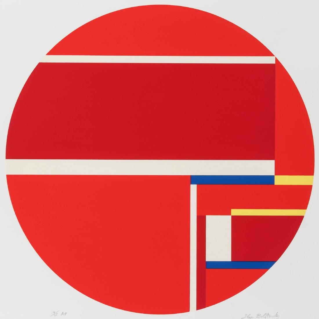 ILYA BOLOTOWSKY (1907-1981) PENCIL SIGNED SERIGRAPH (1 of 10)