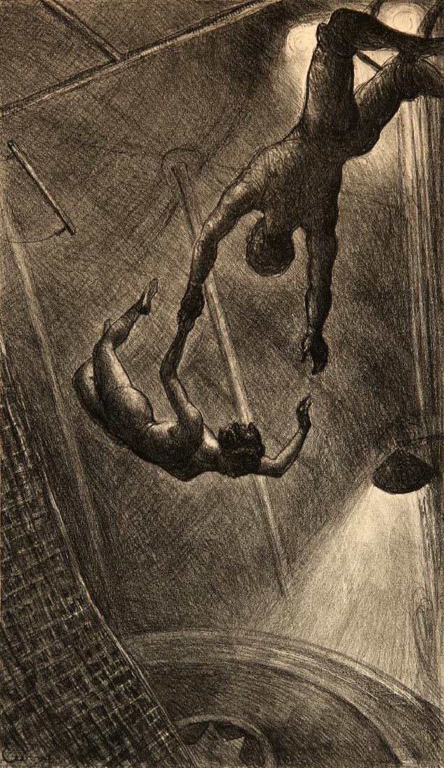 JOHN STEUART CURRY (1897-1946) PENCIL SIGNED LITHOGRAPH (1 of 10)