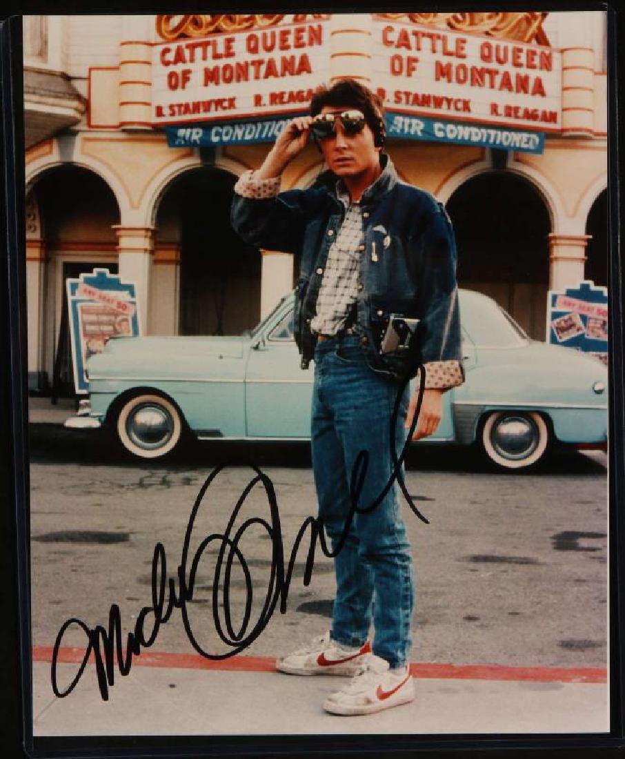 SIGNED MICHAEL J. FOX PHOTOGRAPH (1 of 4)