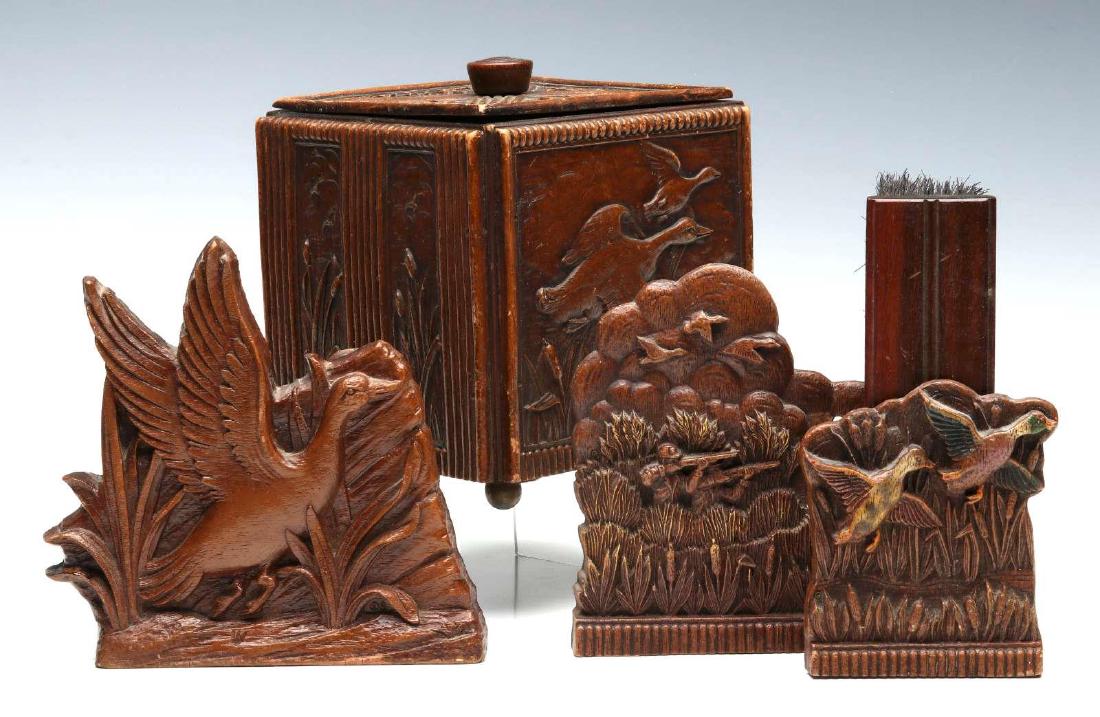 A GROUP OF SYROCO TYPE WATERFOWL RELATED ITEMS (1 of 9)