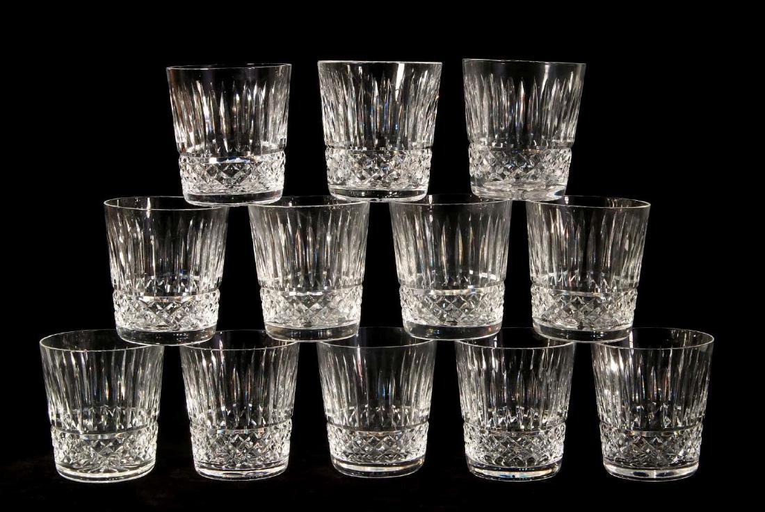 TWELVE WATERFORD 'MAEVE' PATTERN OLD FASHIONED (1 of 7)