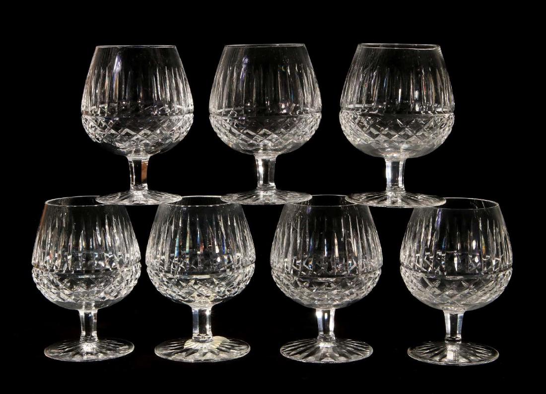 TWELVE WATERFORD 'MAEVE' PATTERN BRANDY GLASSES (1 of 6)