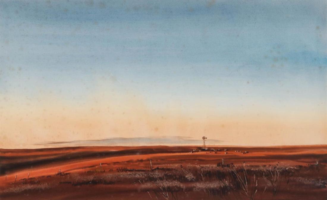 JAMES R. HAMIL (BORN 1937) WATERCOLOR ON PAPER (1 of 9)