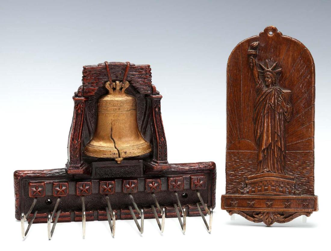 STATUE OF LIBERTY, LIBERTY BELL SYROCO TYPE ITEMS (1 of 8)
