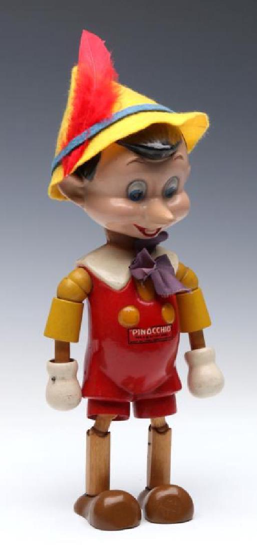 A CIRCA 1940 IDEAL NOVELTY CO. PINOCCHIO FLEX FIGUR (1 of 5)