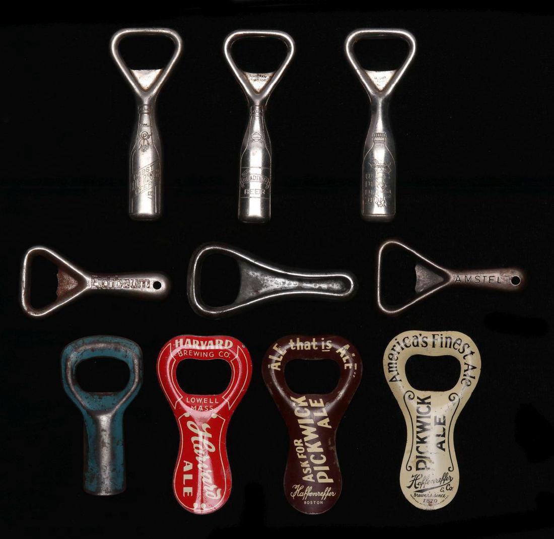 TEN VINTAGE BEER AND ALE ADVERTISING BOTTLE OPENER (1 of 6)