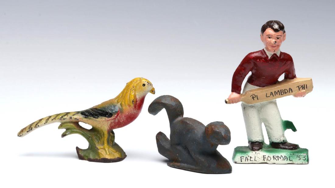 THREE MID 20TH CENTURY CAST IRON BOTTLE OPENERS (1 of 4)