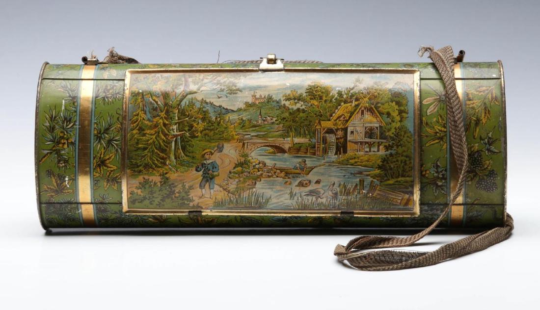 A 19TH C. GERMAN TIN LITHO SPECIMEN COLLECTION TIN (1 of 5)