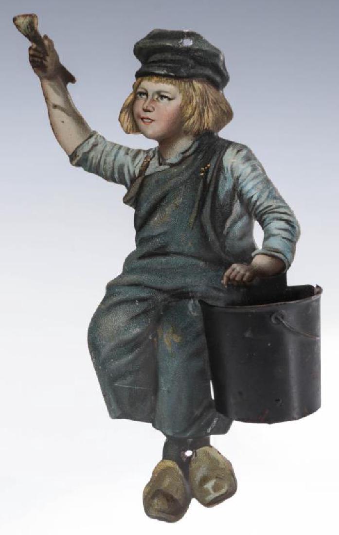 DUTCH BOY PAINTS TIN LITHO ADVERTISING MATCH HOLDER (1 of 6)
