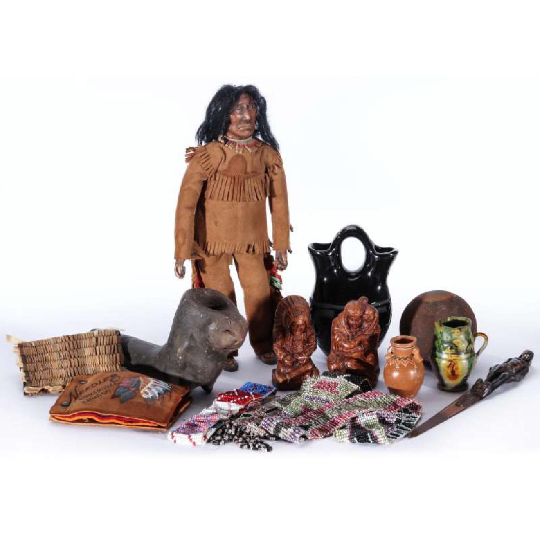 A COLLECTION OF NATIVE AMERICAN RELATED OBJECTS (1 of 7)