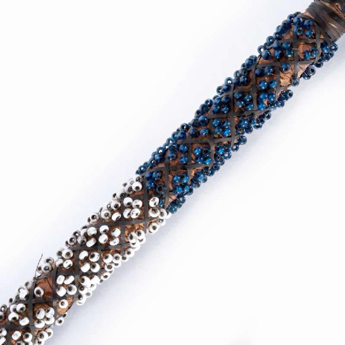 A VINTAGE BEADED PIPE STEM (1 of 7)