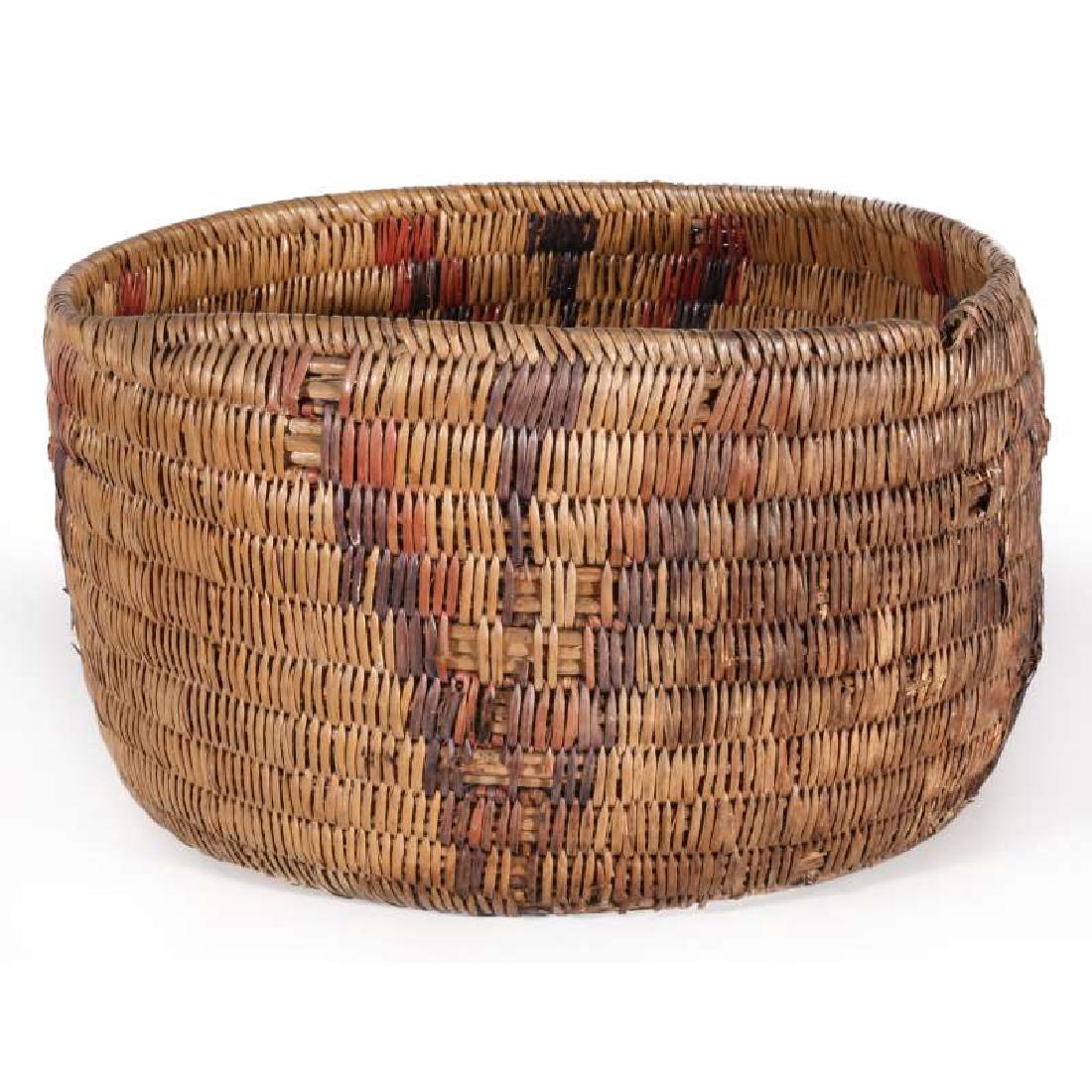 A JICARILLA APACHE COILED BASKET (1 of 9)