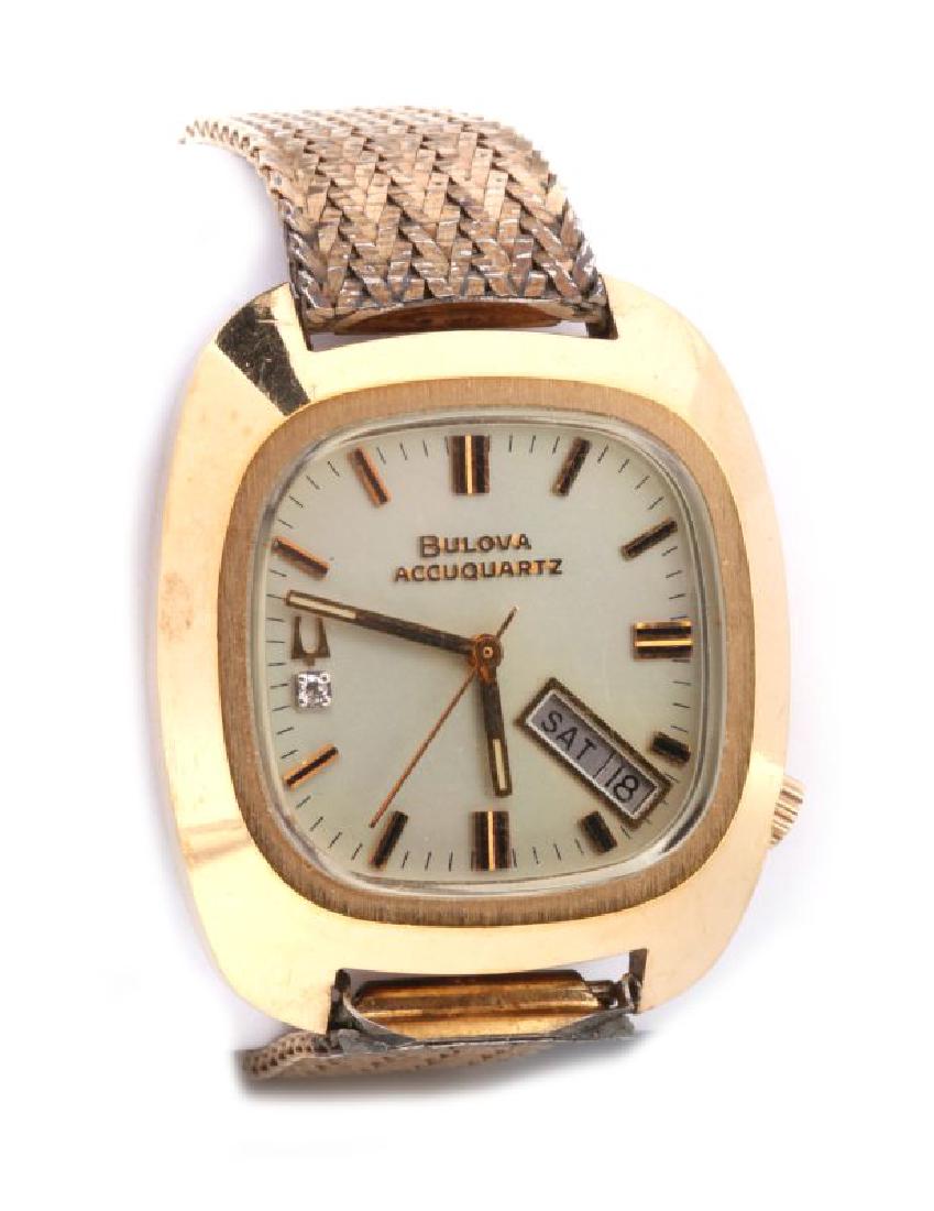 A RARE BULOVA ACCUQUARTZ GENT'S WRISTWATCH (1 of 10)