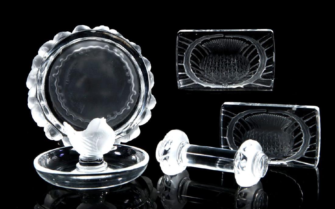 A COLLECTION OF LALIQUE CRYSTAL ITEMS (1 of 10)
