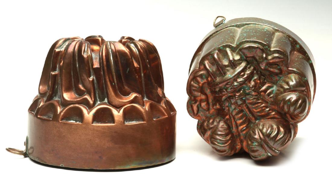 AN ANTIQUE COPPER MOLD SIGNED BENHAM & FROUD (1 of 6)