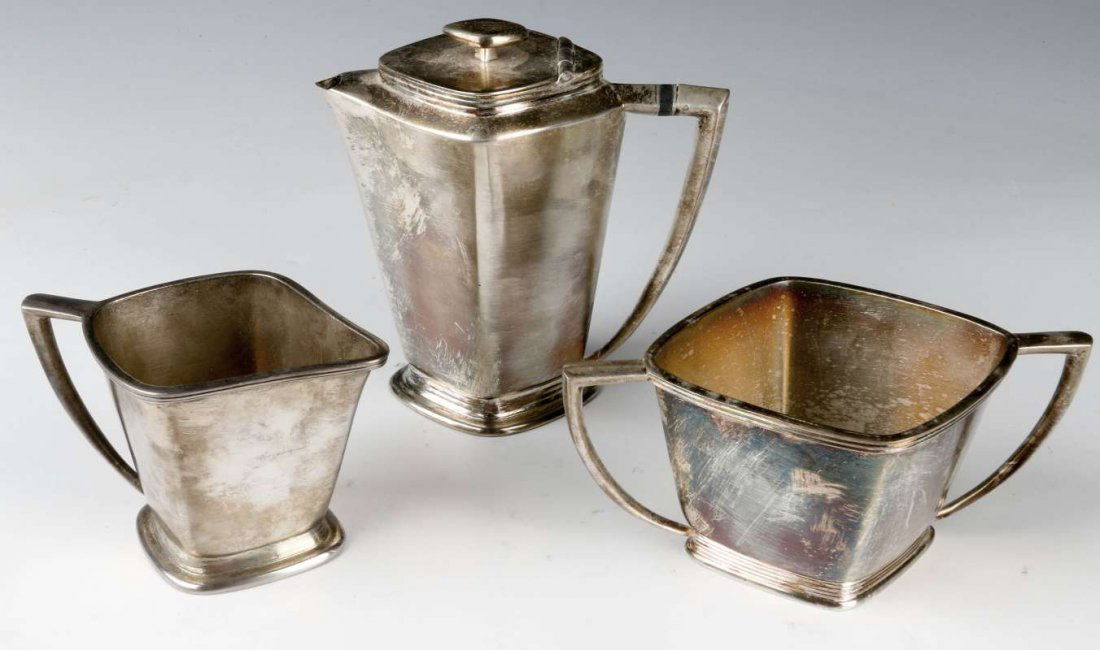 AT&SF SANTA FE RR SUPER CHIEF DINING CAR TEA SET (1 of 10)