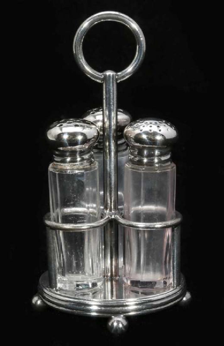 AT&SF SANTA FE RR INT'L SILVER CASTER AND SHAKERS (1 of 12)