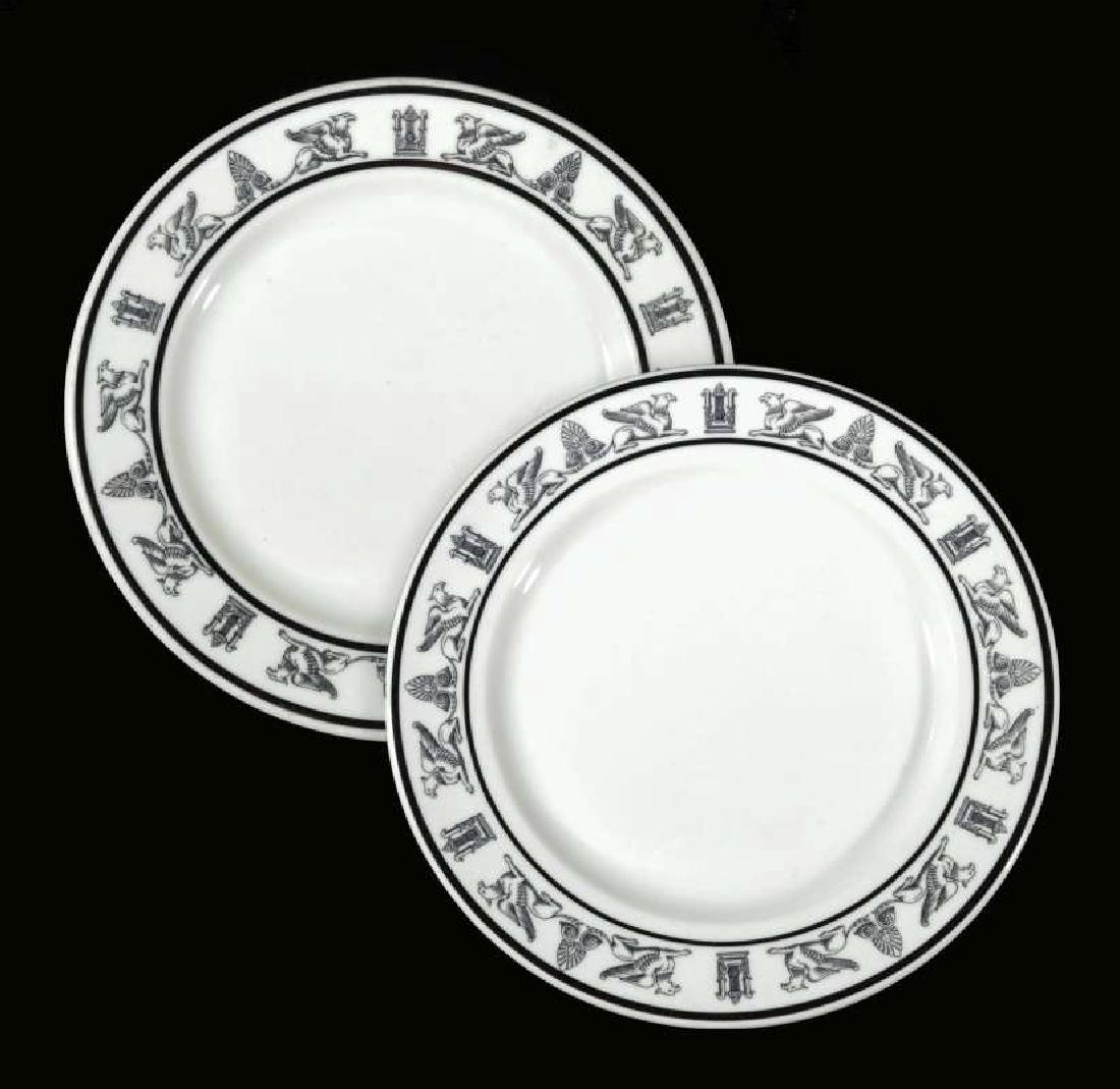 TWO AT&SF SANTA FE RR GRIFFON PLATES (1 of 11)