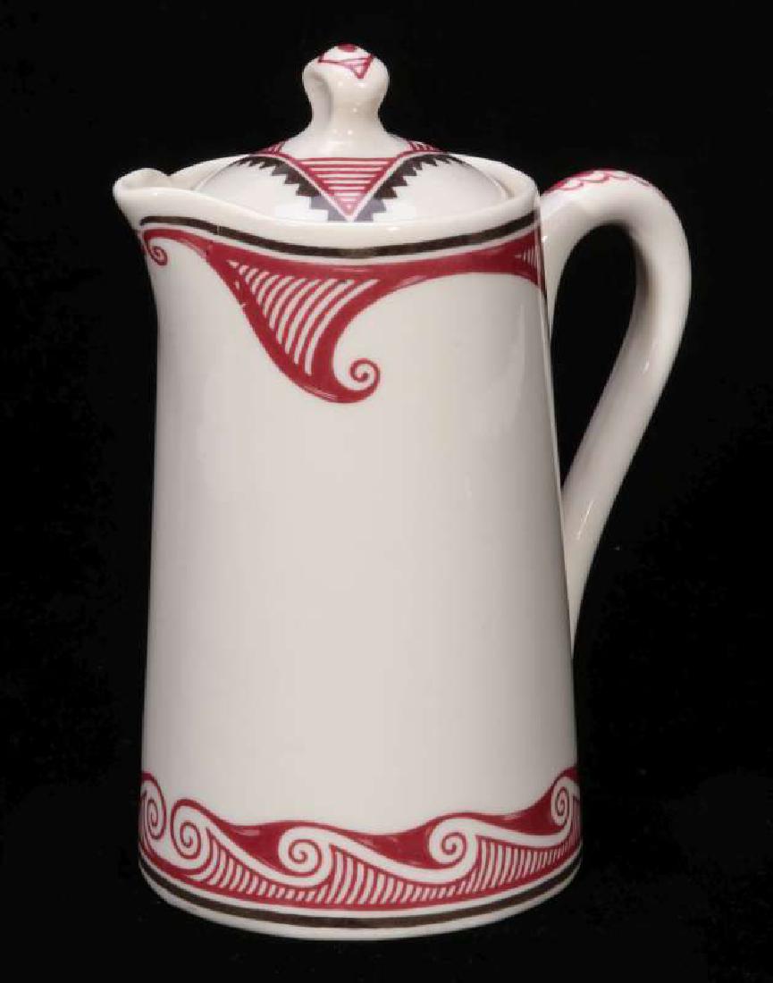 AT&SF SANTA FE RR MIMBRENO CHOCOLATE POT (1 of 10)