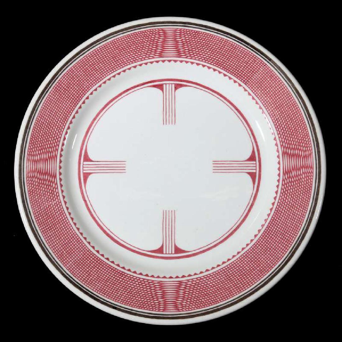 AT&SF SANTA FE RR MIMBRENO DINNER PLATE (1 of 9)