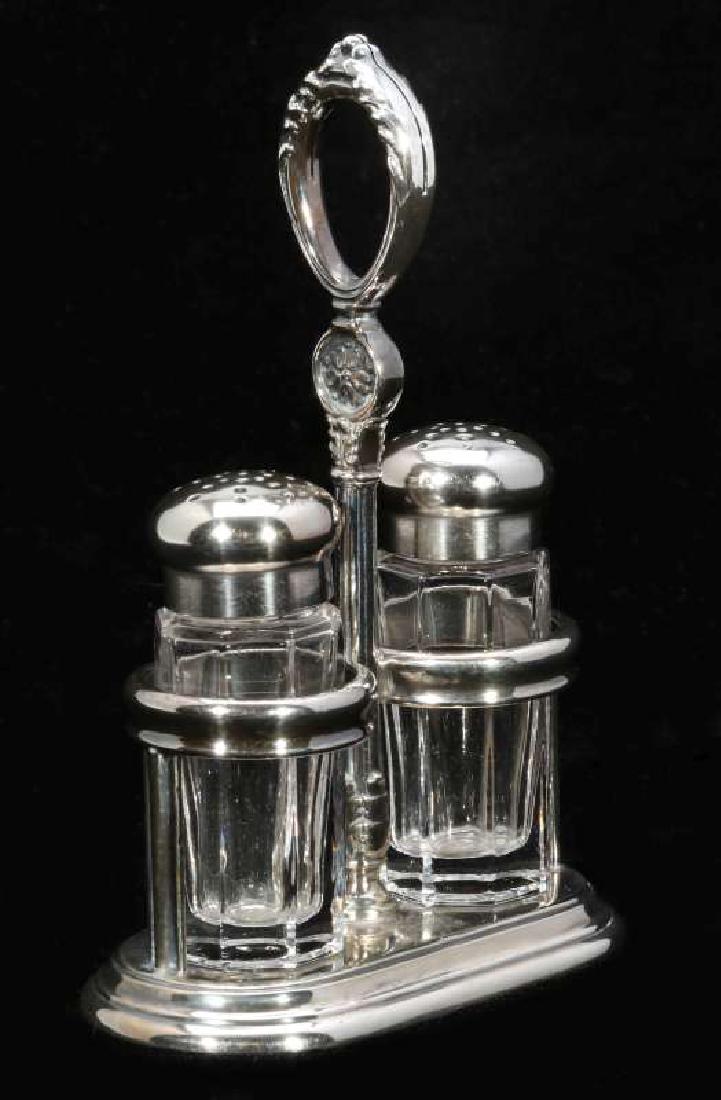 A SANTA FE RAILROAD SALT & PEPPER CASTER (1 of 11)