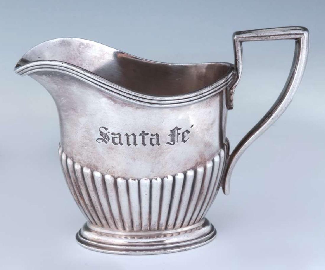 AT&SF SANTA FE RR SILVER PLATED CREAMER (1 of 9)
