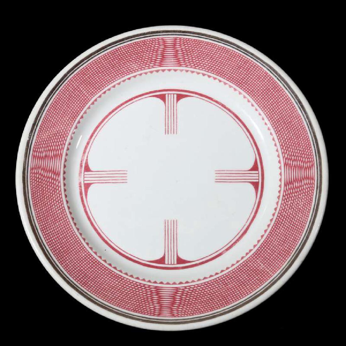 AT&SF SANTA FE RR MIMBRENO DINNER PLATE (1 of 10)
