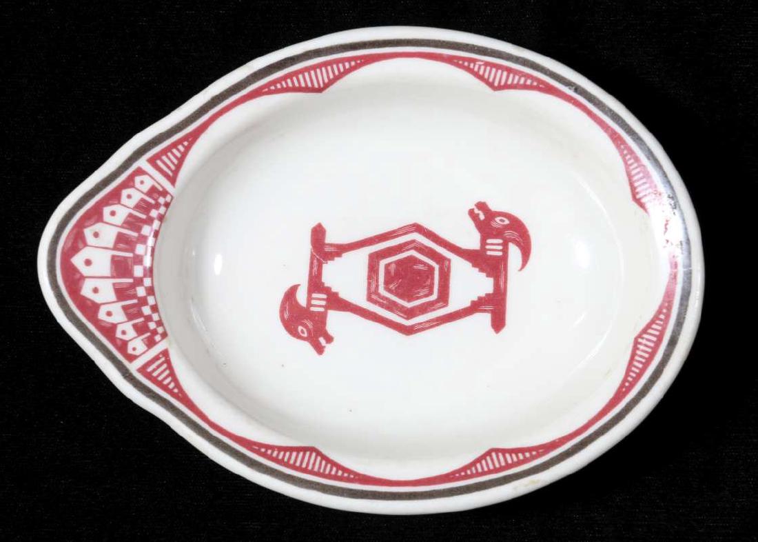 AT&SF SANTA FE RR MIMBRENO EMPIRE BAKER DISH (1 of 10)