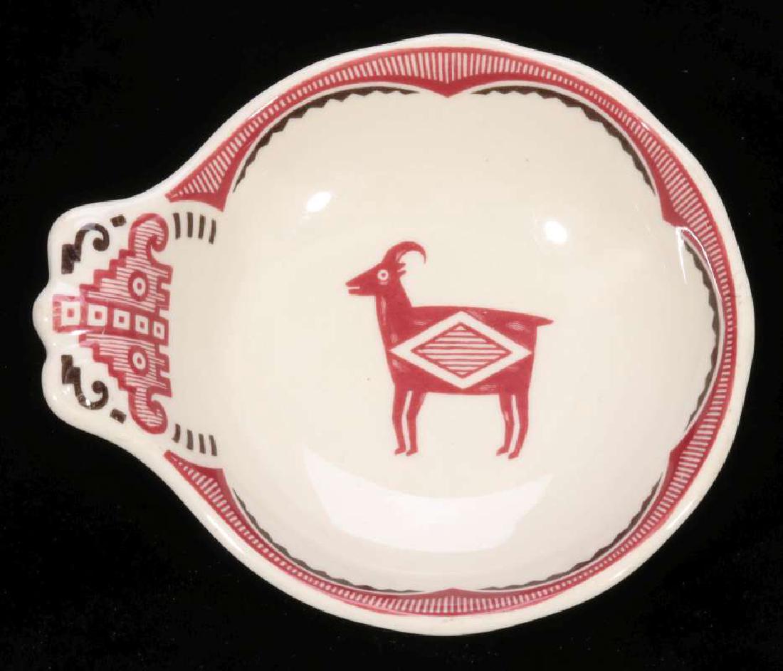 AN UNUSUAL SANTA FE RR MIMBRENO ICE CREAM SHELL (1 of 10)