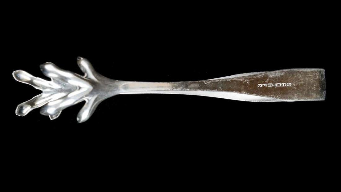 AT&SF SANTA FE RR SILVER PLATED TONGS (1 of 4)