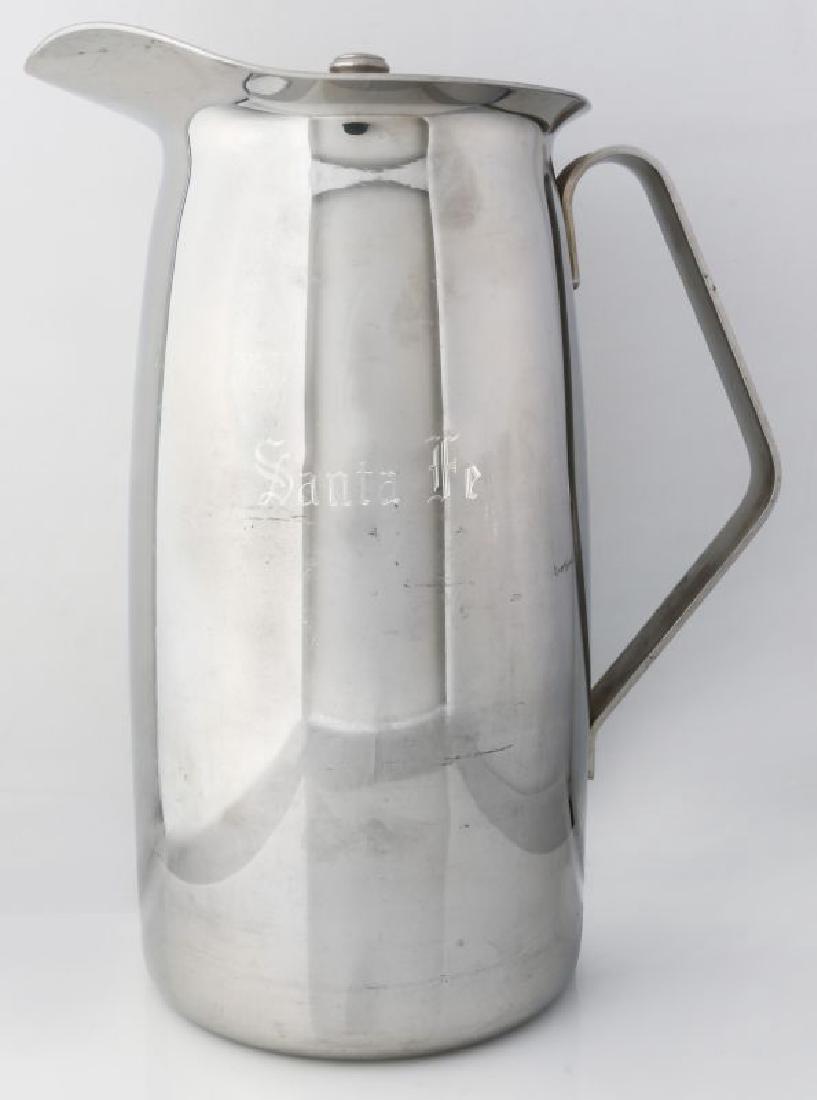 AN AT&SF SANTA FE RR HOT AND COLD PITCHER (1 of 8)