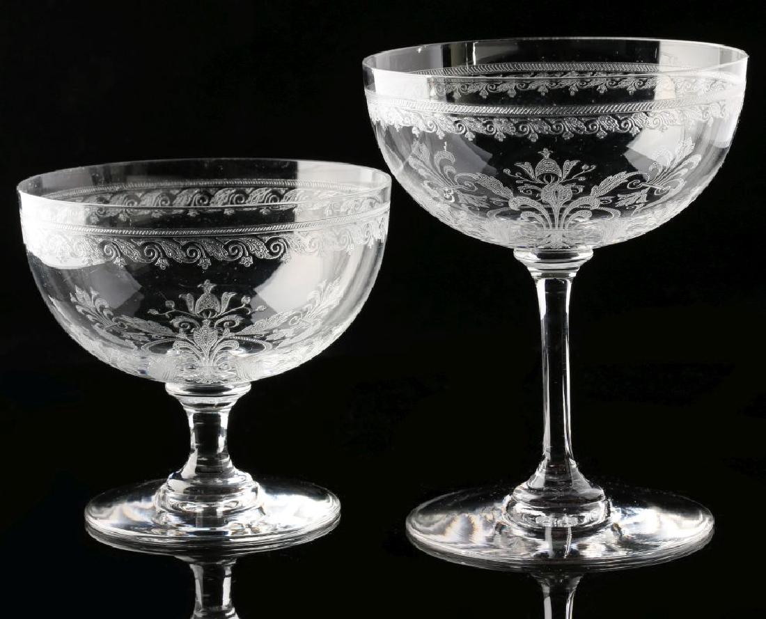 TWO AT&SF SANTA FE ETCHED STEMS (1 of 8)